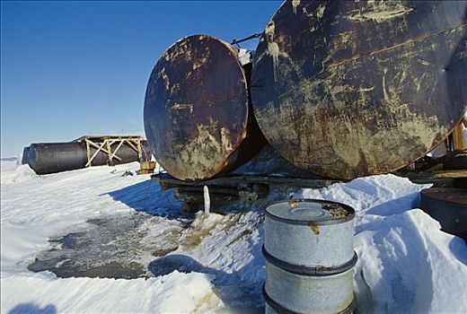 大,燃料罐,泄漏,俄罗斯,研究站,罗斯海,南极
