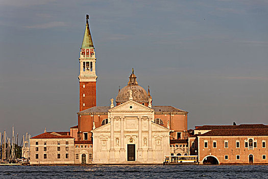 圣乔治奥,马焦雷湖,教堂,威尼斯,世界遗产,威尼西亚,意大利,欧洲