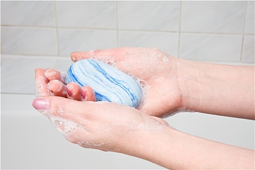 洗手,肥皂