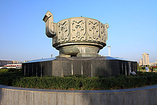 雕塑,浙江,中国,亚洲