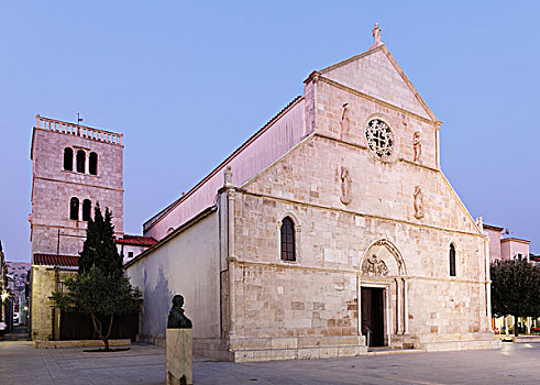大教堂,达尔马提亚,亚德里亚海,克罗地亚,欧洲