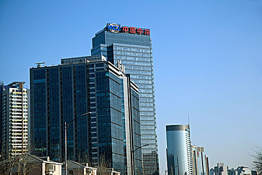 北京玻璃外墙的办公大楼