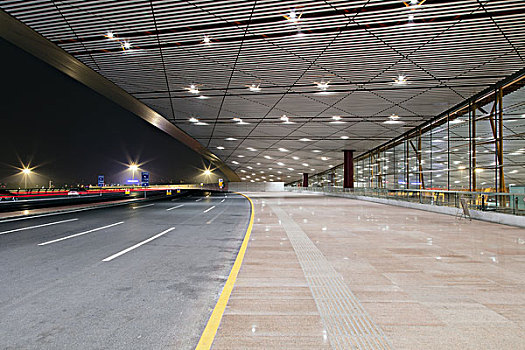 北京市首都国际机场建筑景观