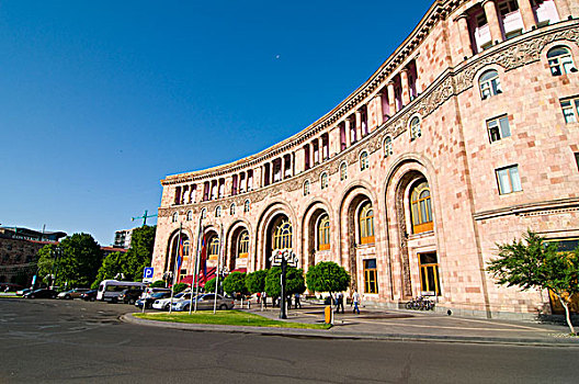 公共建筑,共和国,市区,埃里温,亚美尼亚