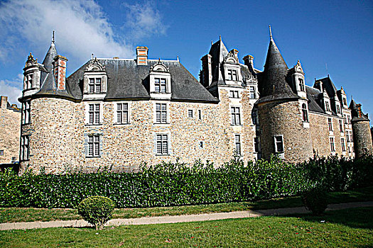 法国,卢瓦尔河地区,大西洋卢瓦尔省,城堡