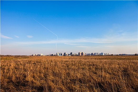 城市风光,干燥,地点,远景