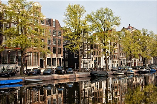 阿姆斯特丹,房子,运河