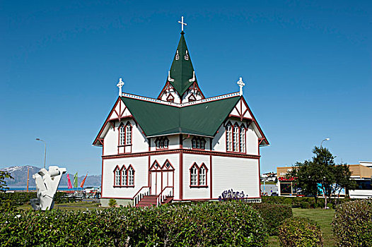 教堂,冰岛,斯堪的纳维亚,北欧,欧洲
