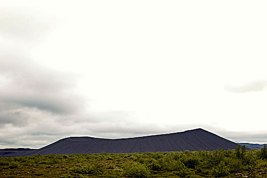 假的,火山口,冰岛,风景