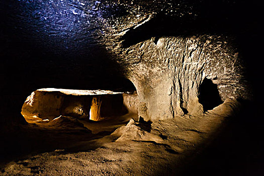 窯洞,遺跡,卡帕多西亞,省,土耳其