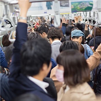 乘客,旅行,东京,地铁