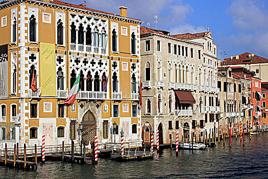 建筑,大运河,桥,威尼斯,威尼托,意大利,欧洲