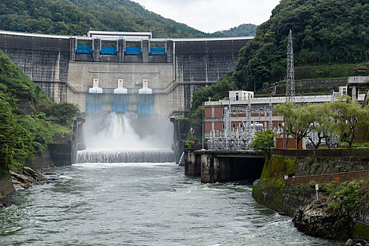 坝,水,日本