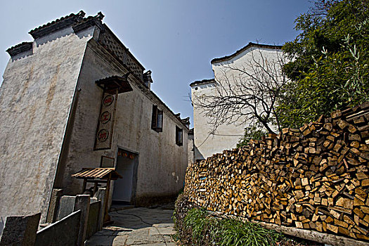 婺源,春天,油菜花,徽派,建筑,篁岭,晒秋,风情,风景,风光,乡村,民居