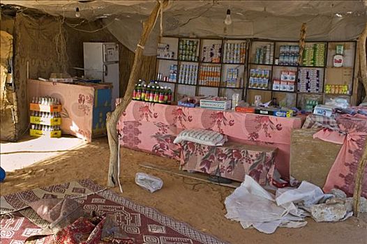 店,骆驼,市场,绿洲,利比亚