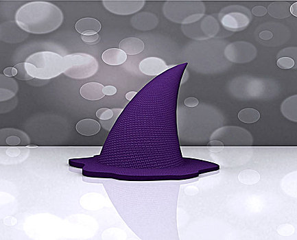 魔幻,帽子,紫色
