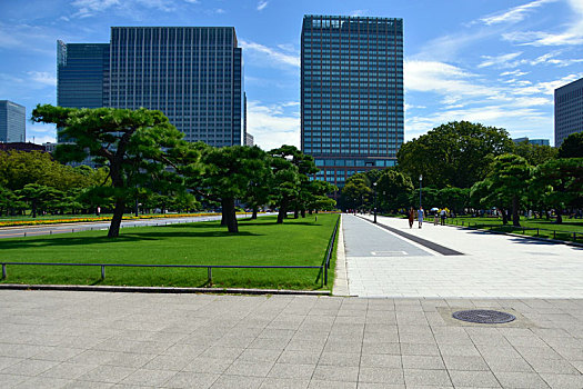 日本皇居前广场