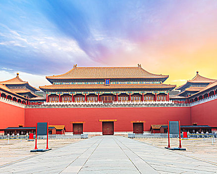 中國北京故宮風光