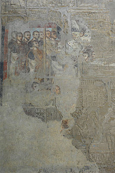 埃及古城卢克索壁画