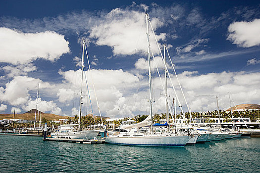 游艇,波多黎各,码头,兰索罗特岛
