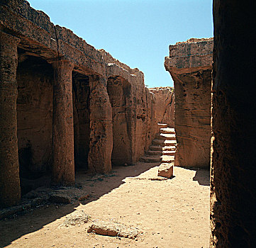 墓地,国王,塞浦路斯,公元前3世纪,艺术家,未知