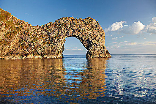 杜德尔门,拱形,侏罗纪海岸,世界遗产,多西特,英格兰,英国