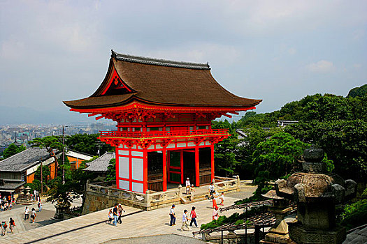 世界文化遗产－－日本清水寺山门