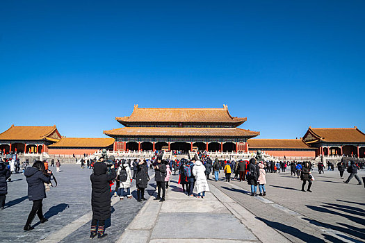 紫禁城,故宫博物院,古代,著名,地标,标志,宫殿,皇室,中国元素,标志性建筑,雄伟,气势,帝国,城市,纪念碑,历史,皇帝,目的地,旅游,旅行,红色,黄色,著名景点,文化,传统,吸引力,老,建筑,房屋