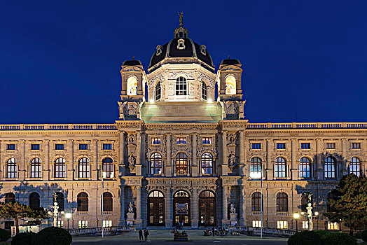 自然历史博物馆,玛丽亚,维也纳,奥地利,欧洲