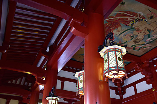 浅草寺的传统建筑结构