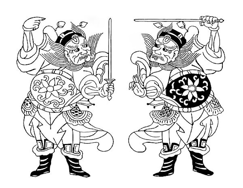 山东木版年画图片_山东木版年画高清图片_全景视觉