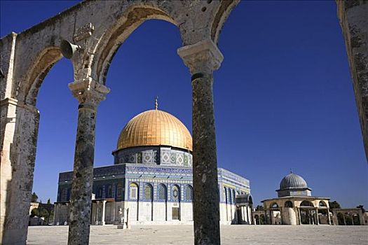 圆顶清真寺,清真寺,耶路撒冷,以色列