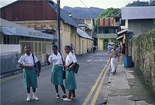 印度洋,塞舌尔,马埃岛,维多利亚,城市