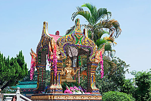 泰国,神祠,砂质黏土,竹林,寺院,香港