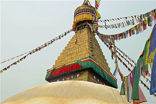 博达哈大佛塔,加德满都,尼泊尔