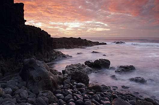 石头,海岸,大卡纳利岛,加纳利群岛,西班牙