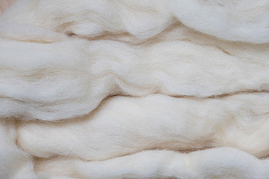 羊毛羊绒蛋白纤维面料细节特写大图