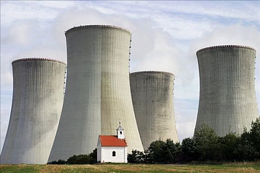 核电站,地区,捷克共和国,欧洲