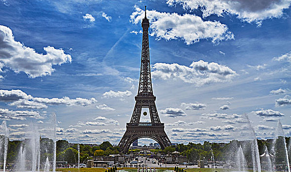 艾菲尔铁塔,巴黎,托泰德豪