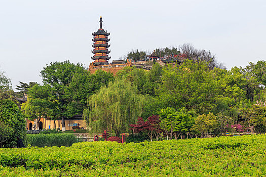 中国江苏省镇江金山风景区金山寺