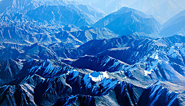 高山,雪山,群山,山脉,山峰