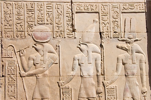 象形文字,伊迪芙,庙宇,埃及