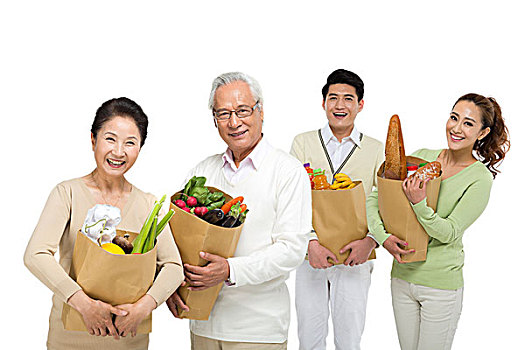棚拍一家人購(gòu)物