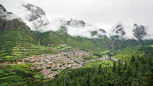 甘肃甘南扎尕那风景区