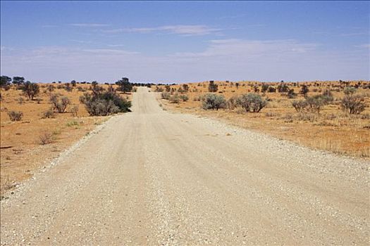 道路,碎石路,南非