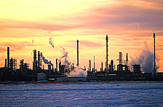 炼油厂,里贾纳,萨斯喀彻温,加拿大
