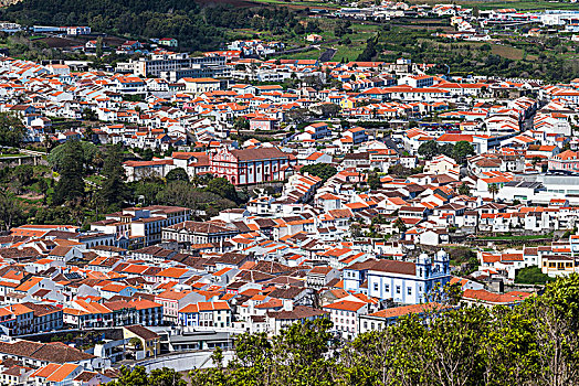 葡萄牙,亚速尔群岛,岛屿,俯视图,蒙特卡罗,巴西