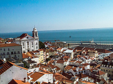 葡萄牙里斯本海滨民居