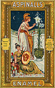 瓷釉,19世纪,艺术家,未知