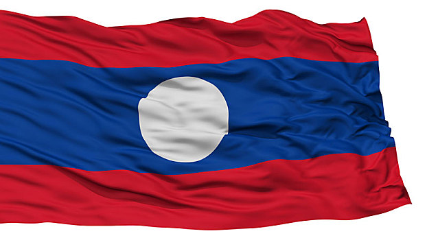 隔绝,老挝,旗帜